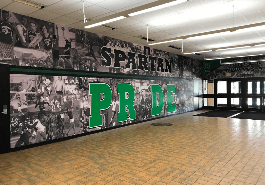 oak lawn athletic entrance after img